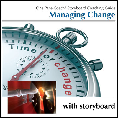 Managing Change Coaching Guide with Storyboard